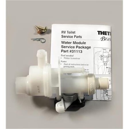 Thetford THETFORD 31113 Toilet Water Valve Module T6H-31113